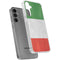 Italy Flag Distressed Galaxy S24 Plus Clear Case